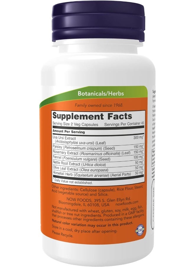 now تطهير الكلى ببذور عنب الدب والبقدونس والشمر وذيل الحصان 90 كبسولة نباتية - Image 2