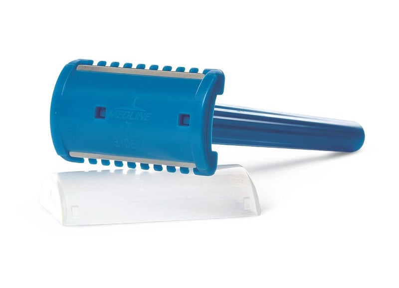 Medline DoubleSided Razor Shave Prep NonSterile Blue Pack of 100