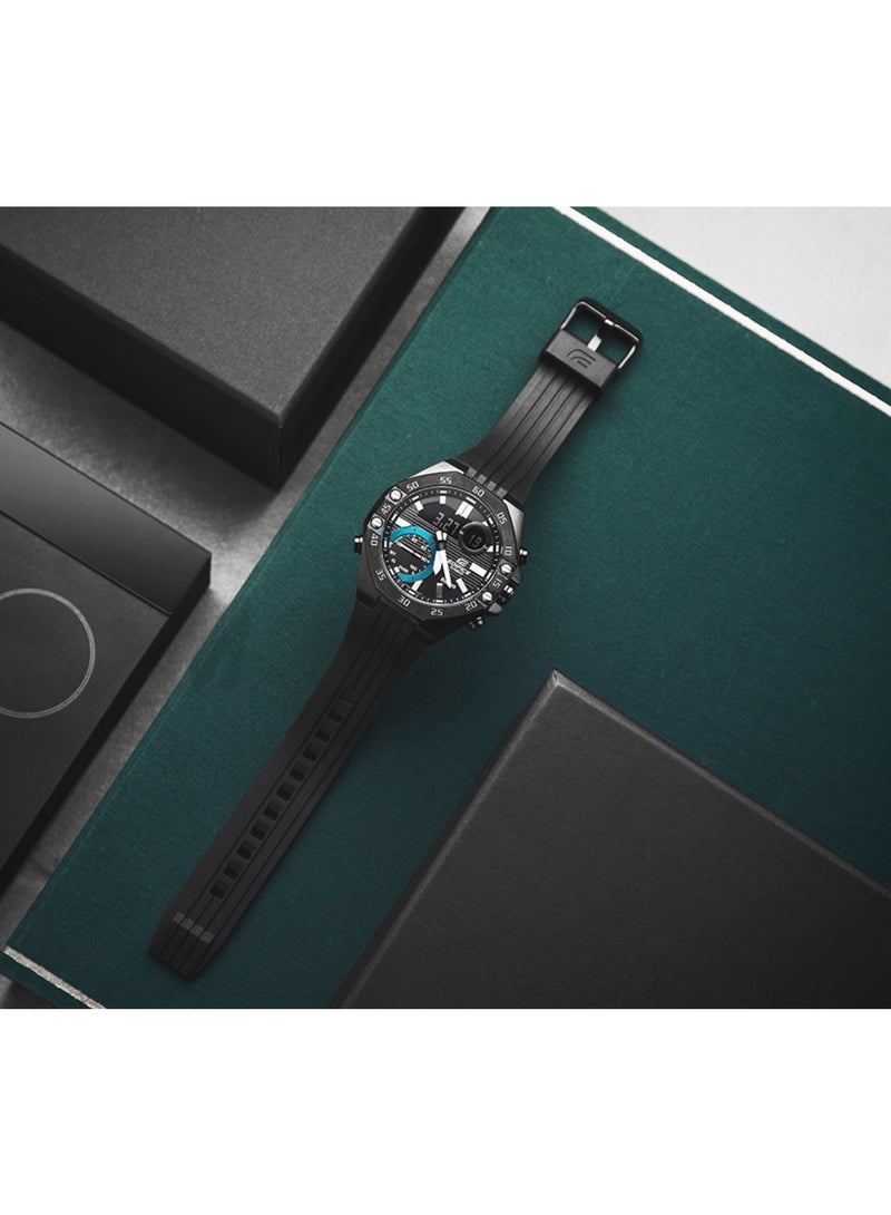 Casio EDIFICE Bluetooth series - Fashionable and Trendy Business Bluetooth Classic Pointer Three-Handed Artificial Sapphire Glass Mirror Surface Waterproof Quartz Movement - Image 5