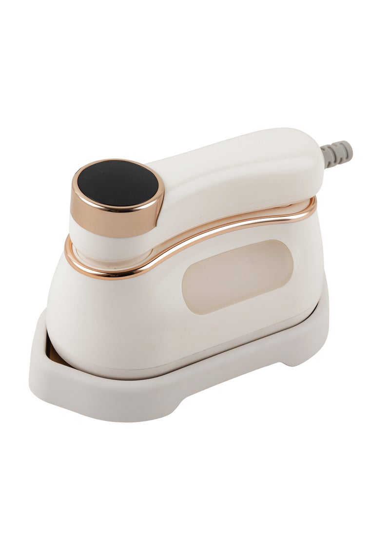 DOSCHER - Portable Travel Steamer Iron – 1200W Fast Heating, Mini Clothes Steamer for Travel, Dual Use for Flat & Vertical Ironing, Safe for All Fabrics - Image 1