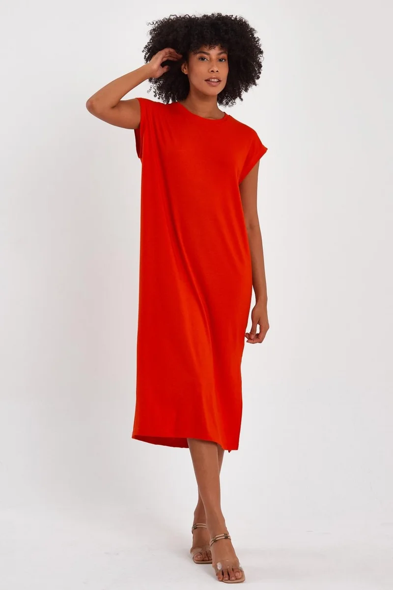 Alexander Gardi Slit Long Dress (B23-0075)
