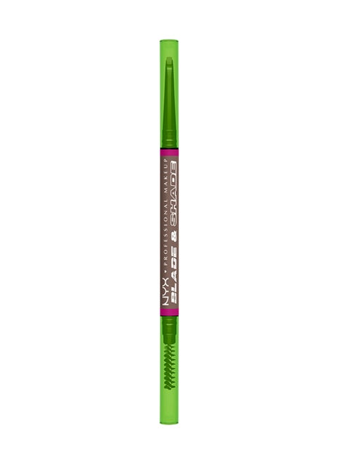 Blade And Shade Dual Edged Brow Pencil Up to 16HR wear Smooth-glide pigment Cool Ash Brown