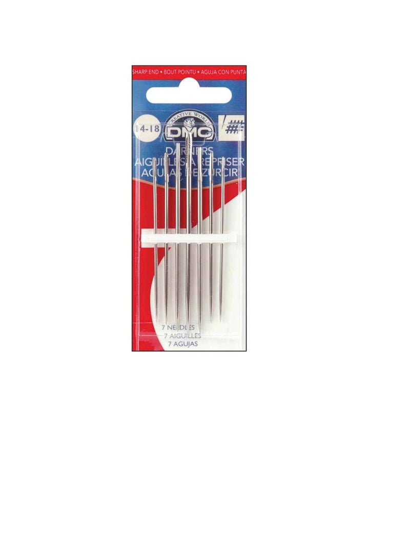 DMC Darners Hand Needles Size 14/18 5/pkg - Image 1
