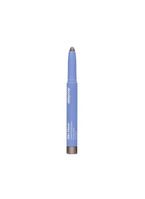 ALLEYOOP 11th Hour Cream Eye Shadow Sticks - Charcolit (Shimmer) - Award-winning Eyeshadow Stick - Smudge-Proof and Crease Proof for Over 11 Hours - Easy-To-Apply and Compact for Travel, 0.05 Oz