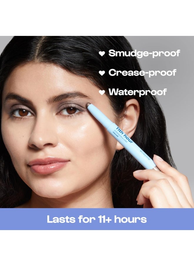 ALLEYOOP ALLEYOOP 11th Hour Cream Eye Shadow Sticks - Charcolit (Shimmer) - Award-winning Eyeshadow Stick - Smudge-Proof and Crease Proof for Over 11 Hours - Easy-To-Apply and Compact for Travel, 0.05 Oz  - Image 4
