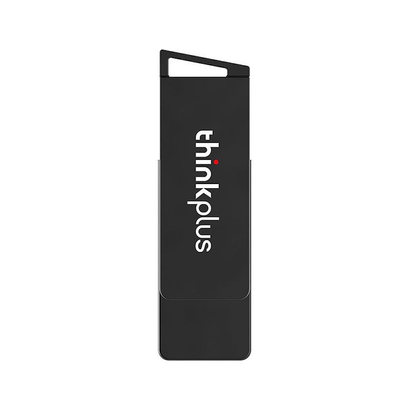 Rotating USB 128GB 360° Rotating Interface Protection - High-performance Chip Fast Stable Transfer Portable Drive for Universal Device Use, Keyring Attachment, Zinc Alloy Shockproof Shell - Image 1