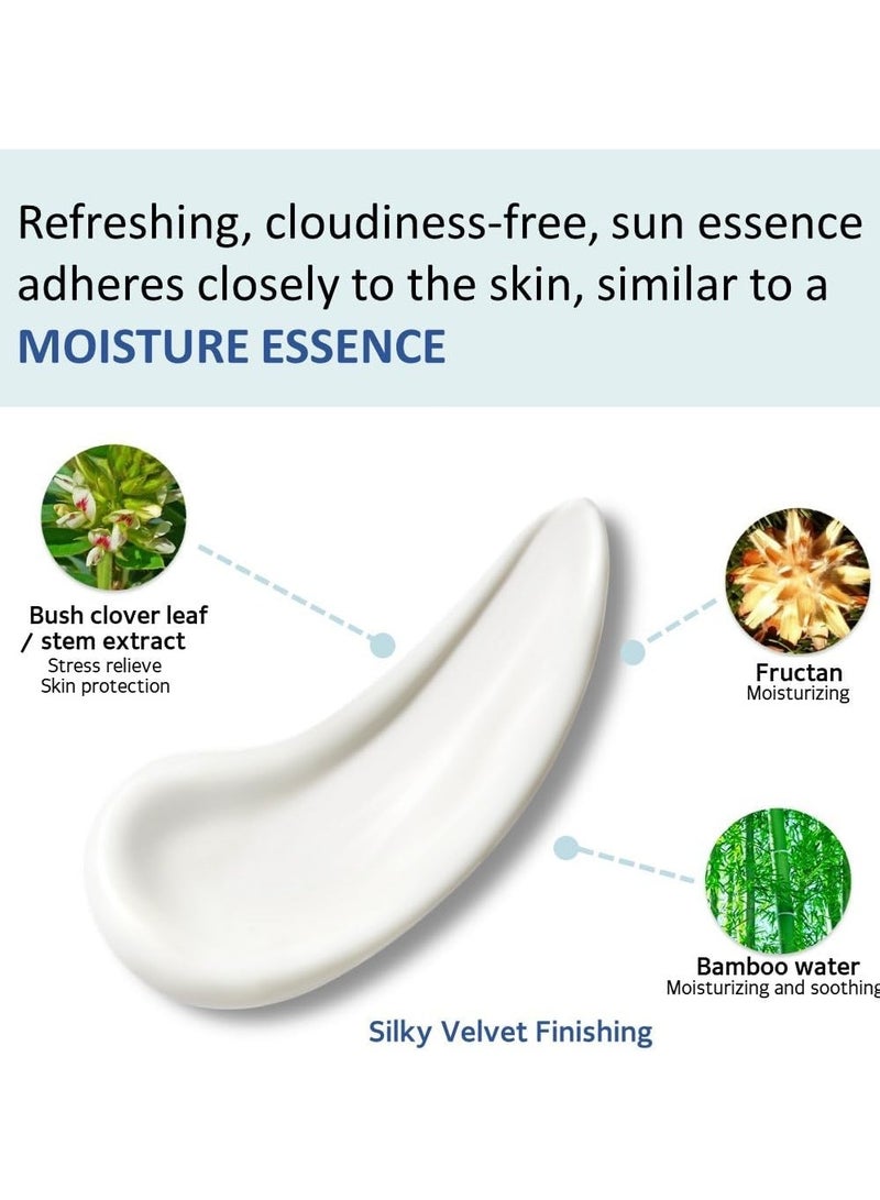 MAKEP:REM مستحضر الحماية من أشعة الشمس اليومية من يو في ديفينس مي، عامل حماية من أشعة الشمس 50+، بي إيه++++، نباتي وآمن على الشعاب المرجانية، مهدئ وغير نانوي من أكسيد الزنك، واقي شمسي كوري خفيف للوجه والجسم مع 73% من الترطيب للبشرة الجافة والدهنية والحساسة، - Image 5