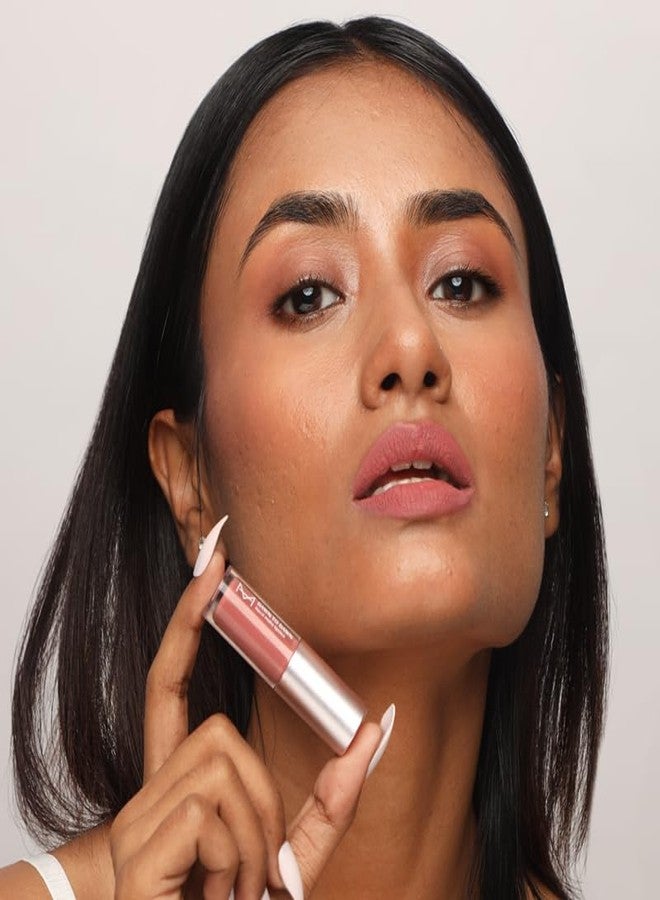 House Of Makeup Matte Liquid Lipstick MINIS with Hyaluronic Acid & Vitamin E | Long Lasting, Smudgeproof | Non-cakey, Non-drying | 2 ml | Pink Butter - Image 4