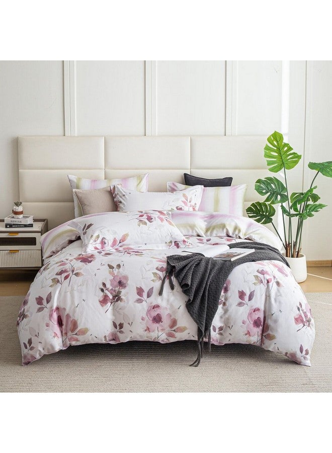 6-Piece Printed King Microfiber Comforter Set Multicolour 35 x 250 x 230 cm FP053-K