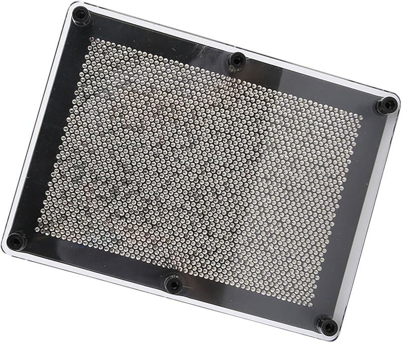 لوحة إبرة كبيرة ثلاثية الأبعاد من المعدن على شكل بصمة يد لعبة زينة ديكور - Image 5