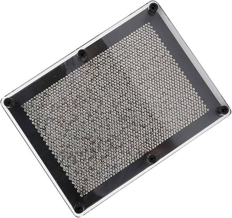 لوحة إبرة كبيرة ثلاثية الأبعاد من المعدن على شكل بصمة يد لعبة زينة ديكور - Image 2