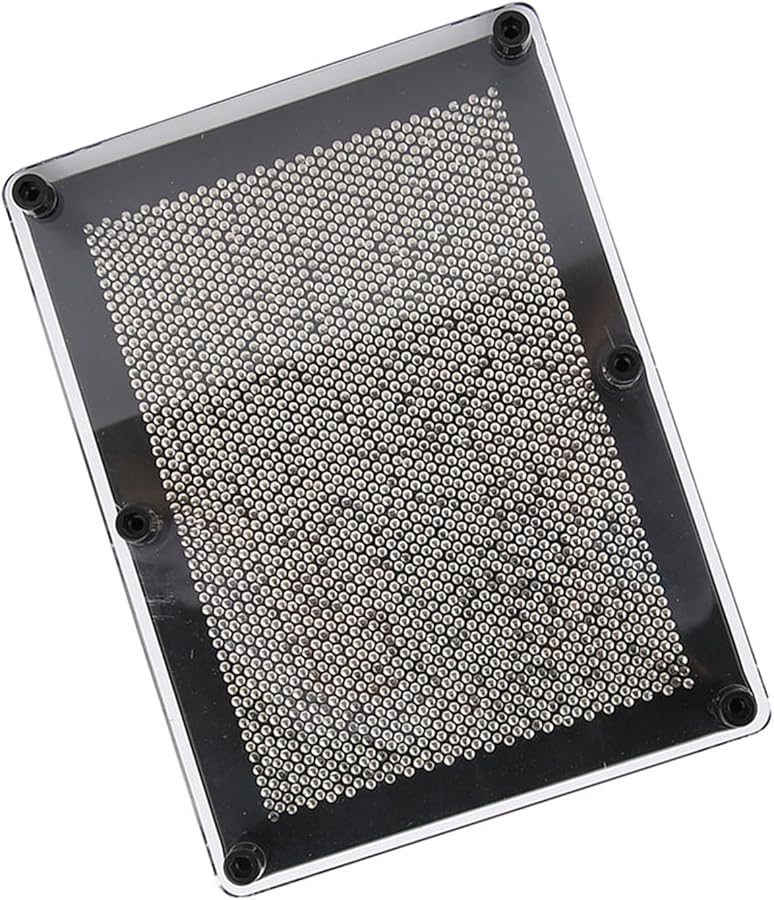 لوحة إبرة كبيرة ثلاثية الأبعاد من المعدن على شكل بصمة يد لعبة زينة ديكور - Image 3