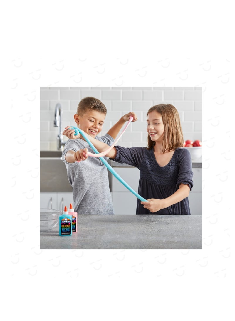 Elmers 4-Piece Glow In The Dark Slime Kit Multicolour - Image 2