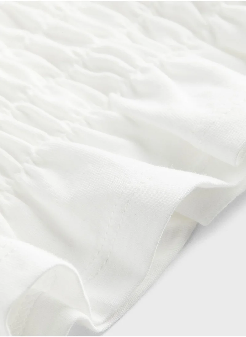 اتش اند ام Crew Neck Flared Sleeve Top