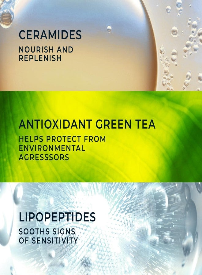 RoC Barrier Renew Night Moisturizer with Ceramides & Antioxidant Green Tea and Lipo Peptides to Renew Skin Barrier, (2.5 oz) with Retinol Eye Cream Packette - Image 4