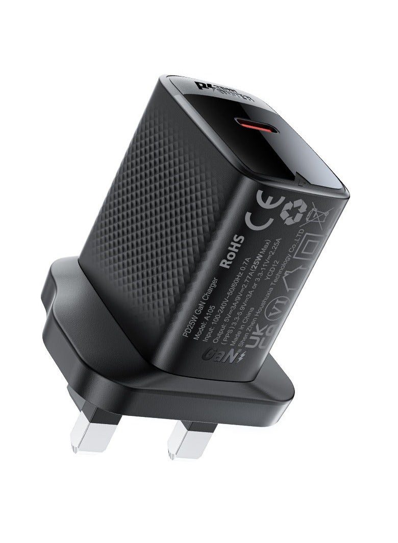 ACEFAST Fast Charge Wall Charger A105 PD25W GaN 1xUSB-C - Image 1