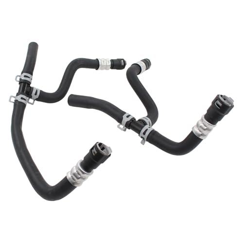 ApplianPar Pack of 2 Inlet Outlet Heater Hose for Saturn Outlook 20072010 for GMC Acadia 20072016 Acadia Limited 2017 for Buick Enclave 20082017 for Chevrolet Traverse 20092017 - Image 1