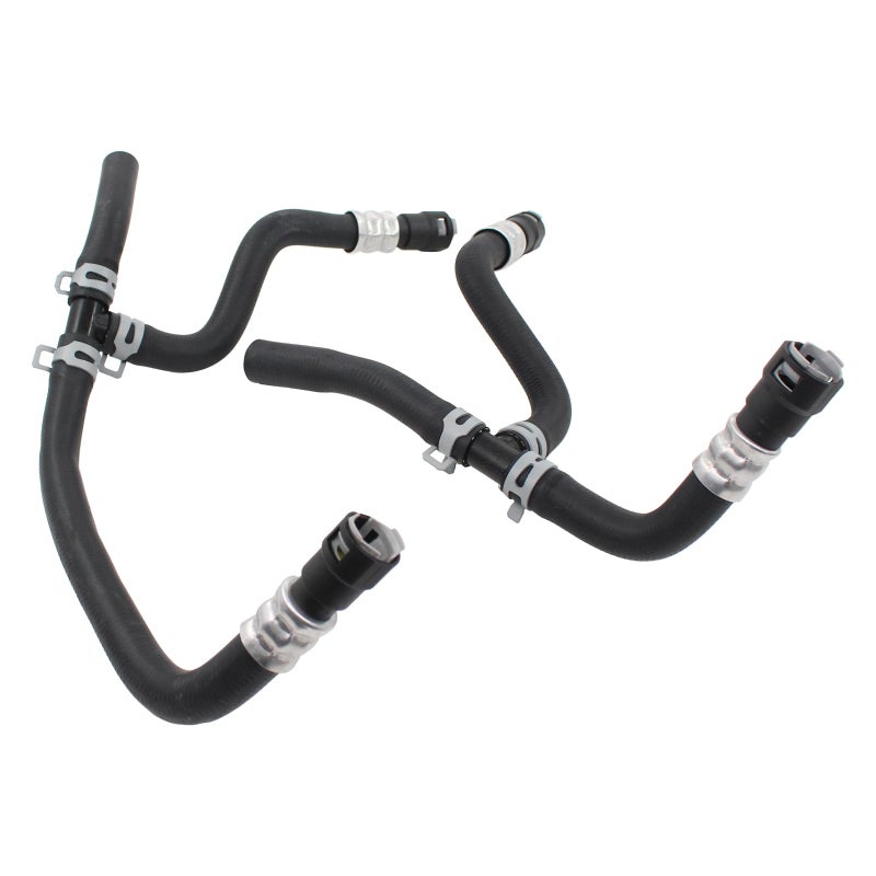 ApplianPar Pack of 2 Inlet Outlet Heater Hose for Saturn Outlook 20072010 for GMC Acadia 20072016 Acadia Limited 2017 for Buick Enclave 20082017 for Chevrolet Traverse 20092017 - Image 2