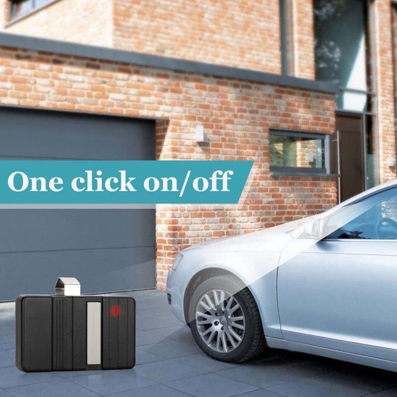 Jisculo 1 for GT90-1 Garage Door Remote Control,Compatible with Genie 9/12 Dip Switch Garage Door Opener Remote,Genie 390MHZ Overhead Door Opener Replacement for MAT90/GT912/G220/AT90/Blue Max - Image 3