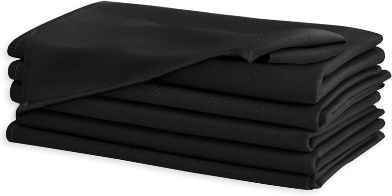 Switchon Solid Color Dining Table Napkins Set of 6 | 16x16 inch Cloth Napkins with Double Stitched Corners | Washable, Durable, Fast Color | Made in India for Home, Cafes & Restaurants - Image 3