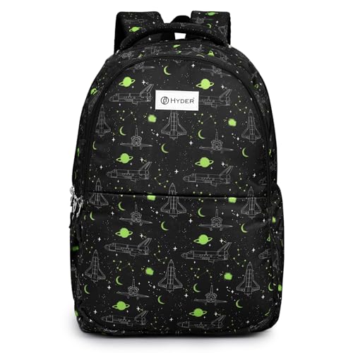 HYDER 35L Zippy Latest And Trendy Stylish Waterproof College/Casual/School Bag/Backpack For Kids, Boys, Girls, Men And Women | Best Bags For Everyday Use (Black) - Image 1