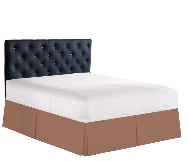 إليجنت كومفورت راحة أنيقة 1500 Premier التجاعيد وتتلاذ فندق جودة السرير تنورة/كشكش الغبار - مطوي مصمم 14 بوصة قطرة كاملة - Image 1