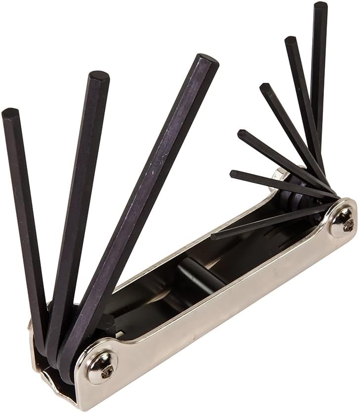 Klein Tools 70591 Folding Hex Key Set - 9-Key SAE Sizes - Image 4
