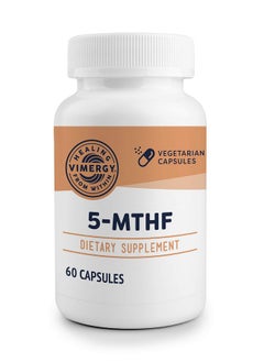 Vimergy 5Mthf 60 Servings Highly Absorbable Capsules Supports Brain Health & Cognitive Function Healthy Mood Support Supplement* Nongmo Glutenfree Vegan & Paleo Friendly (60 Count)  - Image 1