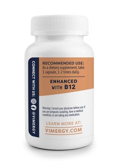 Vimergy 5Mthf 60 Servings Highly Absorbable Capsules Supports Brain Health & Cognitive Function Healthy Mood Support Supplement* Nongmo Glutenfree Vegan & Paleo Friendly (60 Count)  - Image 3