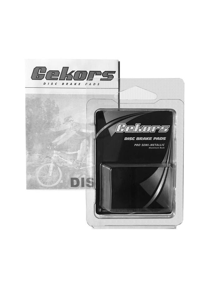 Gekors Lightweight Semi-Metallic Bicycle Disc Brake Pads with Aluminum Back for Shimano Saint M810/Zee M640, 1 Pair with a Spring - Image 3