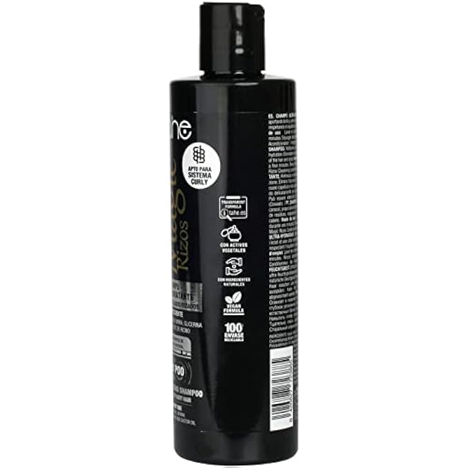 Tahe MAGIC RIZOS ULTRA MOISTURISING LOW POO SHAMPOO FOR CURLY OR WAVY HAIR (300ML) - Image 2