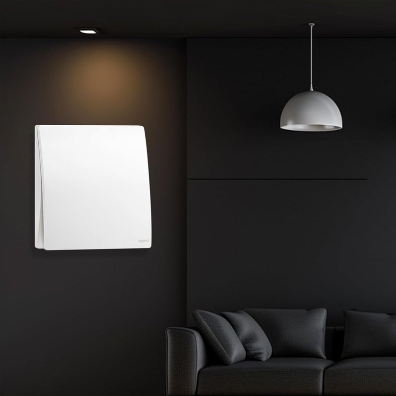 Legrand مفتاح ليجراند ماليا سينس 1 مجموعة 1 اتجاه - أبيض - Image 2