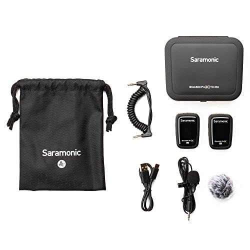 Saramonic Blink 500 Prox B1 Compact Wireless 24GHz ClipOn Microphone System with Lavalier - Image 1