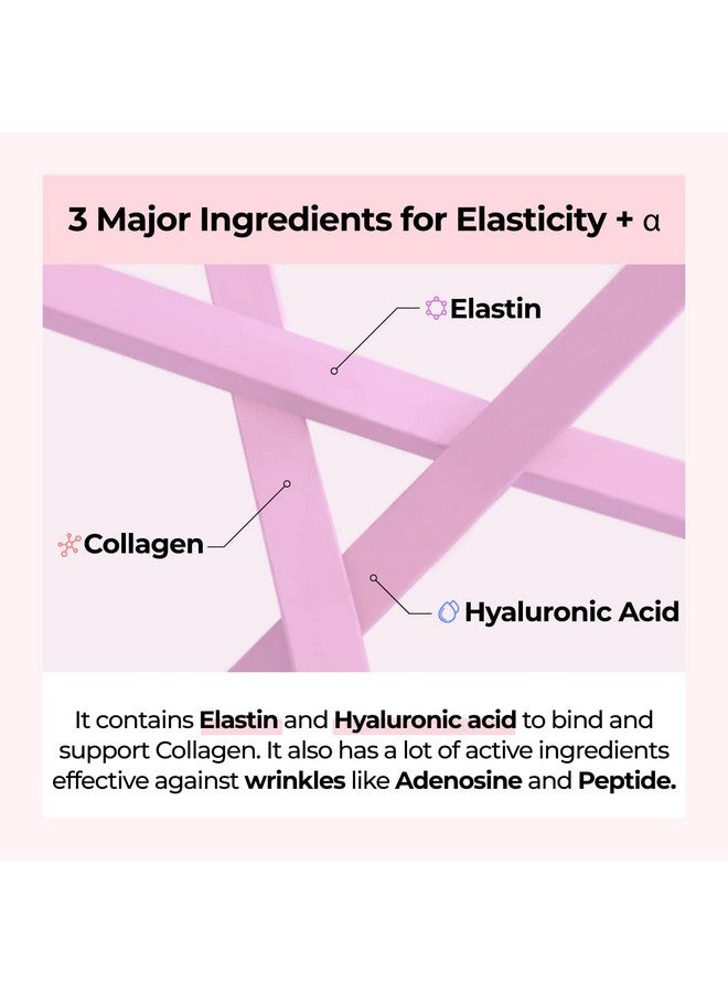 numbuzin numbuzin No.2 Water Collagen 65% Voluming Sheet Mask | Premium Collagen Face Mask | Firm, Supple Skin, Adenosine, Niacinamide, Peptide | Enhances Elasticity, Radiance, Hydration | Korean Skincare - Image 4