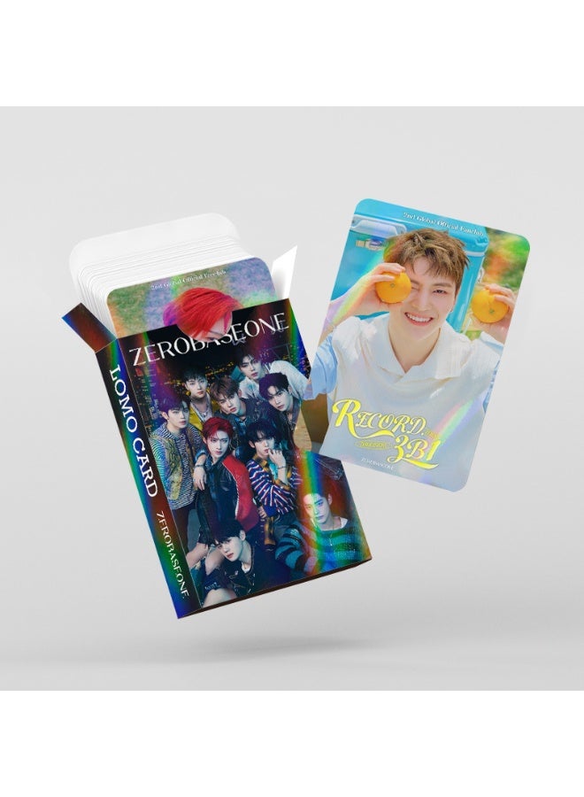 NIBEMINENT 30 Pcs Kpop ZEROBASEONE ZB1 Lomo Cards Card For Fans Collection Gifts - Image 3