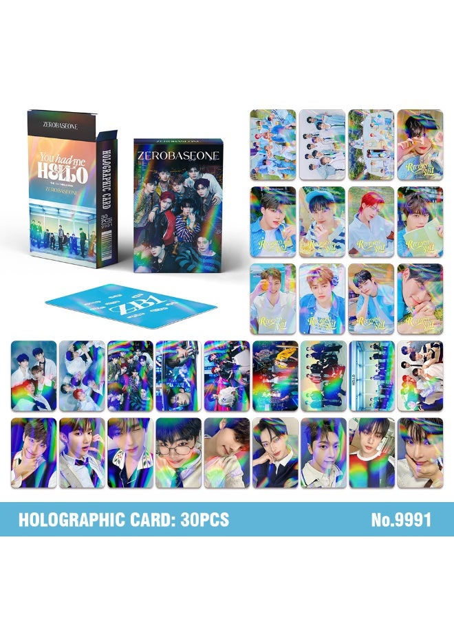 NIBEMINENT 30 Pcs Kpop ZEROBASEONE ZB1 Lomo Cards Card For Fans Collection Gifts - Image 1