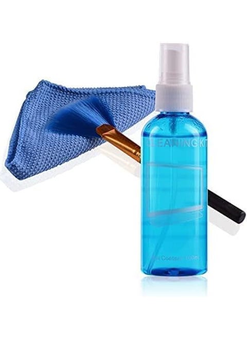 3-in-1 Cleaning Kit for Computers, Laptops, LCD TVs, Screens, Cameras, Mobiles, Lenses, and Tablets