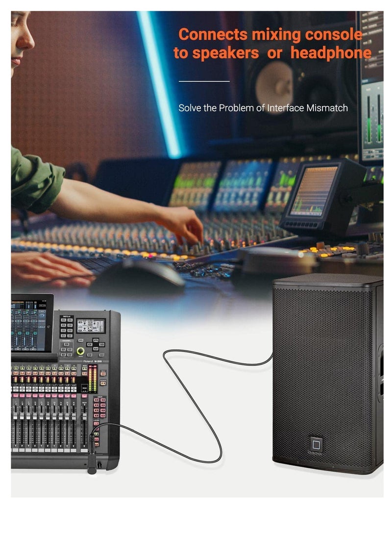 KASTWAVE 6 PCS 3.5mm Right Angle Male to Female Audio Adapter Converter TRS Stereo Jack Plug AUX Connector Compatible with Headset, Tablets, MP3 Players, Game Controller, Speakers - Image 4