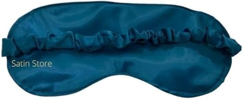 Light Insulation Satin Eye Mask Super Soft Eye and Eyelid Mask for Healthy Comfortable Sleep and Reduce Dark Circles - Image 3