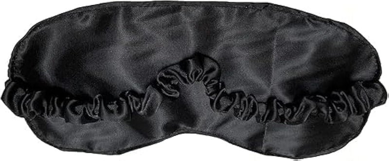 Light Insulation Satin Eye Mask Super Soft Eye and Eyelid Mask for Healthy Comfortable Sleep and Reduce Dark Circles - Image 2