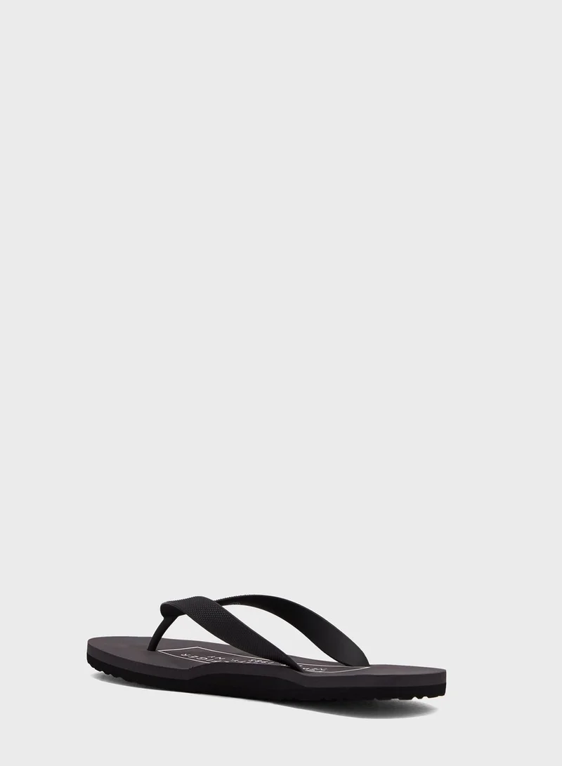 TOMMY HILFIGER Logo Flip Flops