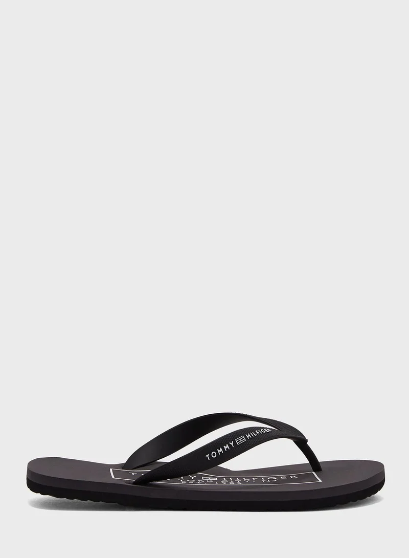 TOMMY HILFIGER Logo Flip Flops