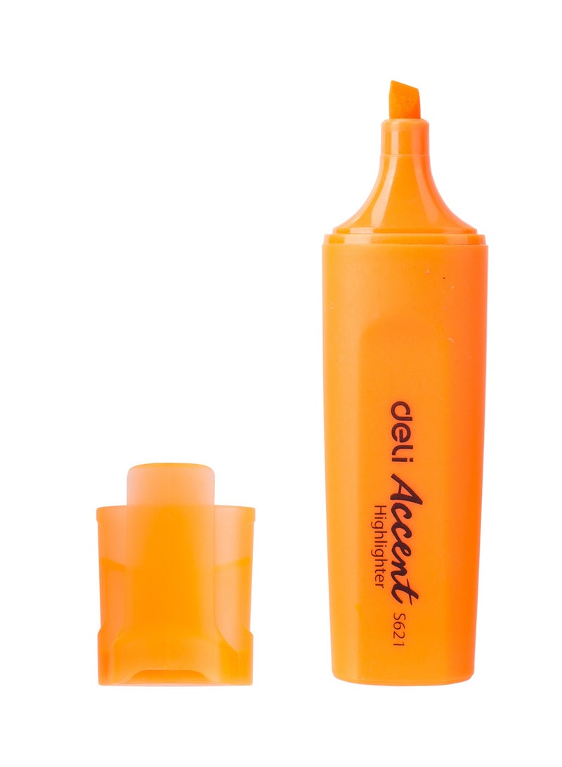 DELI S621 HIGHLIGHTER ORANGE 10:PC - Image 3