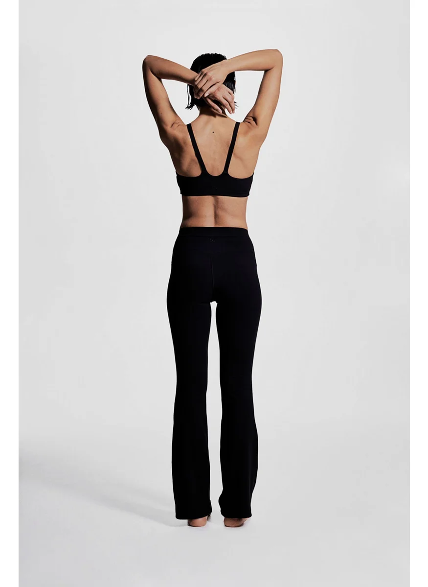 H&M Flared Sports Leggings In Softmove™