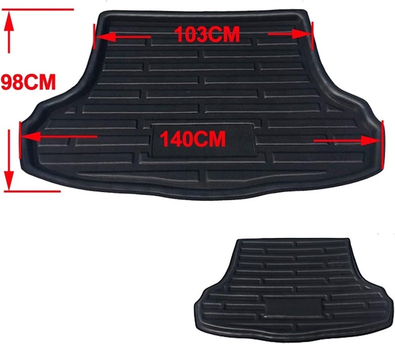 Wivplex Heavy-Duty Trunk Mat for Kia Forte K3 Cerato Sedan - Image 2