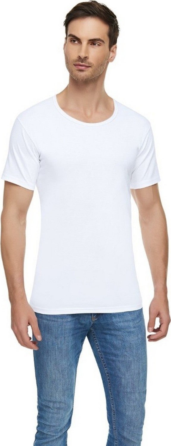 Tutku Elit Passion Elite Men's Combed Cotton Crew Neck Undershirt 12 Pack