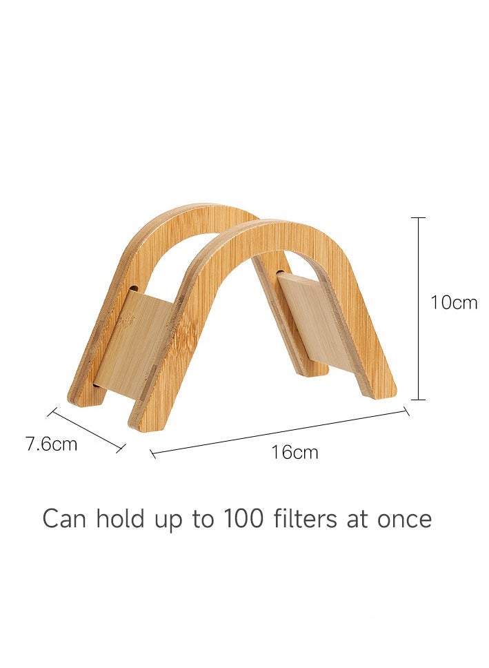أفضل شراء طقم فلتر القهوة وحامل الفلتر: 50 قطعة من ورق فلتر V60، حامل فلتر 1، قهوة مُعدّة بالتقطير الطازج، للاستخدام المنزلي، المقاهي، غرف الاستراحة المكتبية - Image 3