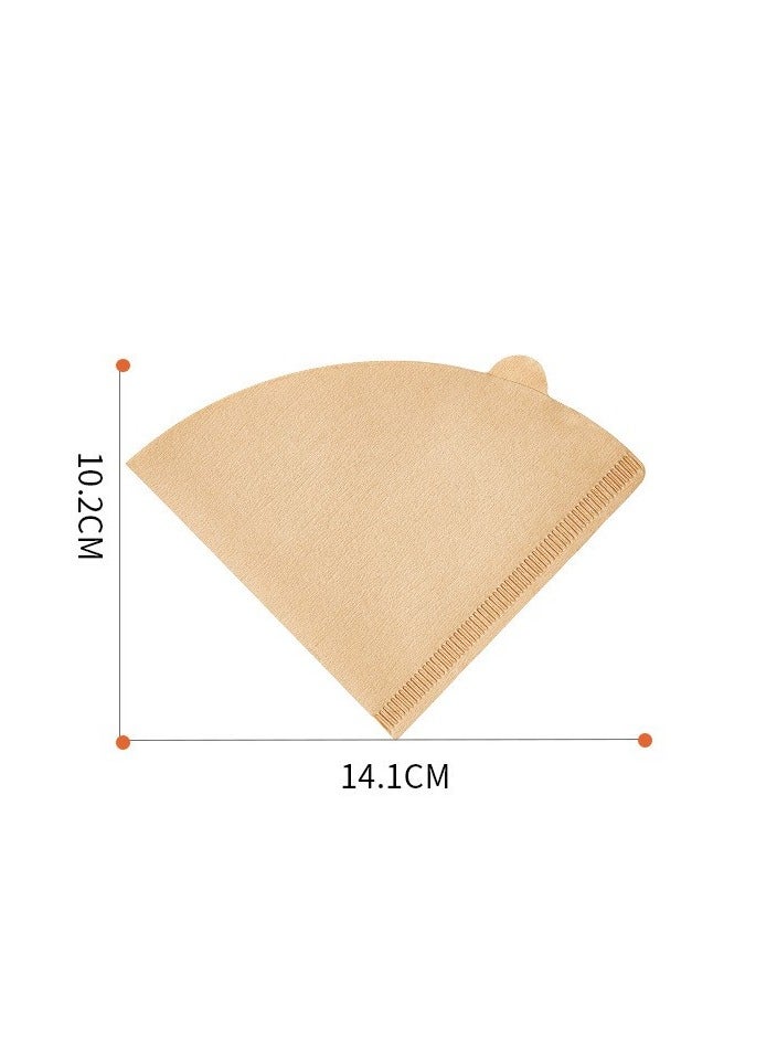 أفضل شراء طقم فلتر القهوة وحامل الفلتر: 50 قطعة من ورق فلتر V60، حامل فلتر 1، قهوة مُعدّة بالتقطير الطازج، للاستخدام المنزلي، المقاهي، غرف الاستراحة المكتبية - Image 4