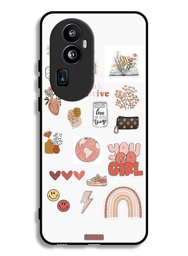 Tolwak Oppo Reno10 Pro (China) Protective Case Cover You Go Girl - Image 1