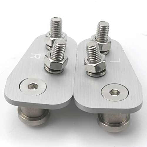 Jetuplusllc Pair Aluminium Door Striker Door Pin Adapter for Jeep CJ7 76-80 Late Model Doors - Image 5